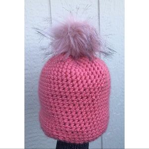 Crochet Beanie with poof